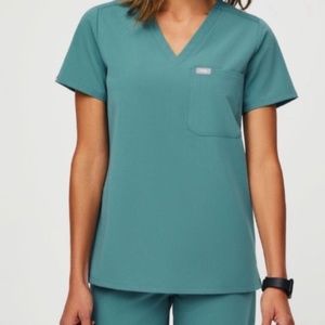 Figs Hydrogreen Scrub Set Sz Sm/Sm Tall